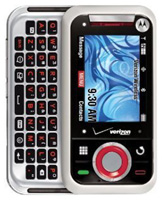Motorola Rival A455 Verizon touch screen phone without data plan